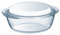 Skleněná zapékací mísa PYREX s víkem Ø18cm/1,...