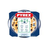 Skleněná zapékací mísa PYREX s víkem Ø18cm/1,...