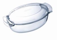 Skleněná zapékací mísa PYREX s víkem 38x23cm/...