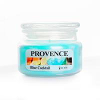 Vonná svíčka ve skle PROVENCE 45 hodin blue cocktail