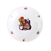 Porcelánový hluboký talíř THUN krtek 19,7cm
