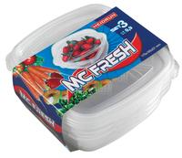 Plastová dóza HEIDRUN McFresh 3ks 0,9l