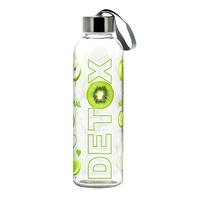 Skleněná láhev s víčkem DETOX 500ml