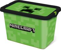 Plastový úložný box s víkem Minecraft 7l