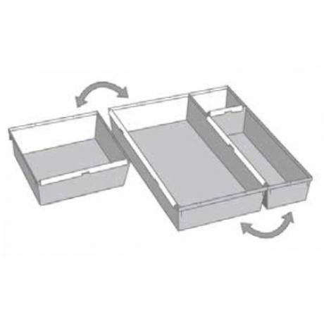 Organizér do zásuvky - 30 x 15 cm, plast