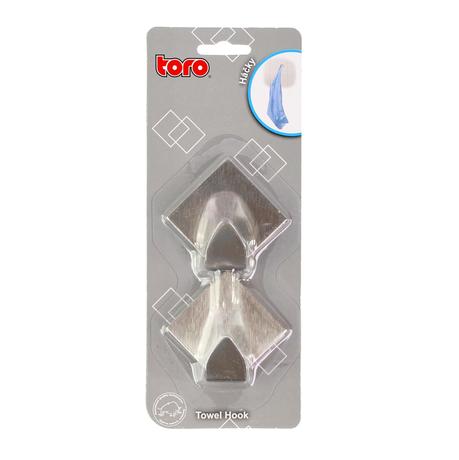 Nerezový háček TORO 2ks