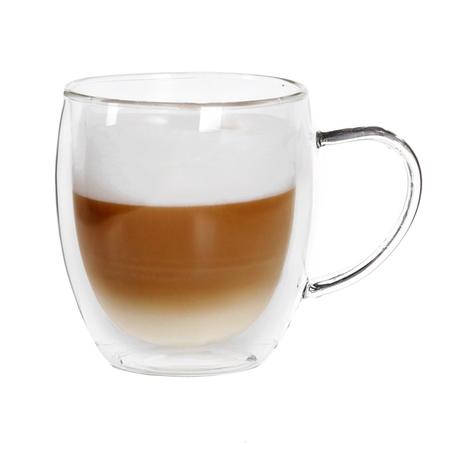 Skleněný hrnek Latte Macchiato TORO dvojité b...