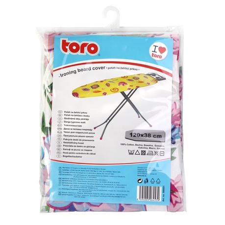 Potah na žehlící prkno TORO 38x120cm
