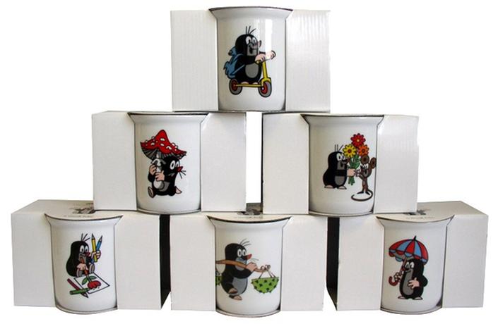 Porcelánový hrnek v krabičce THUN krtek 160ml