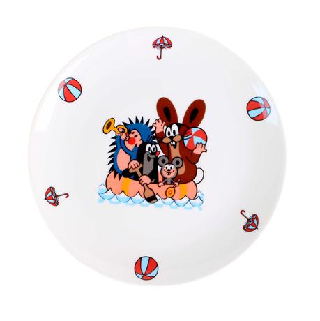 Porcelánový talíř THUN krtek 20,8cm