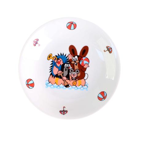 Porcelánový hluboký talíř THUN krtek 19,7cm