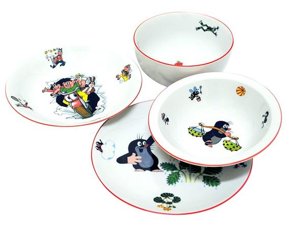 Porcelánová miska THUN krtek 580ml