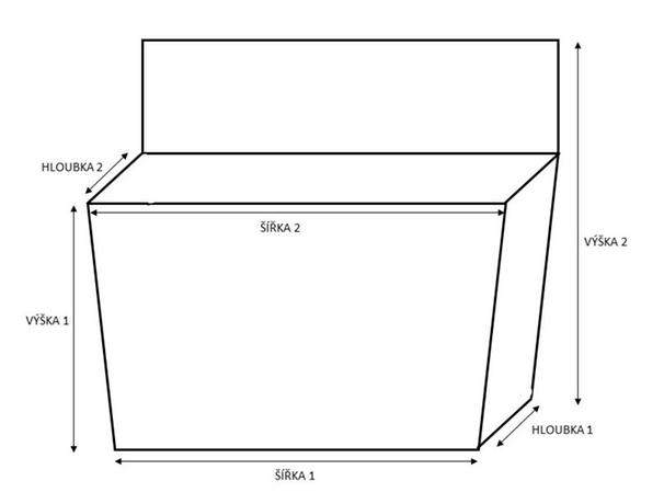 Plastový úložný box s víkem HEIDRUN Mania 46l