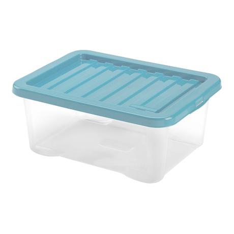 Plastový úložný box s víkem HEIDRUN Quasar 18...