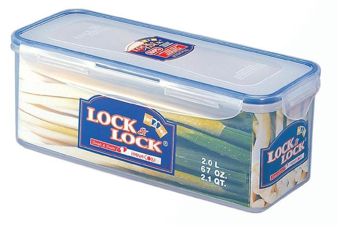 Dóza na potraviny LOCK obdélník 2000ml