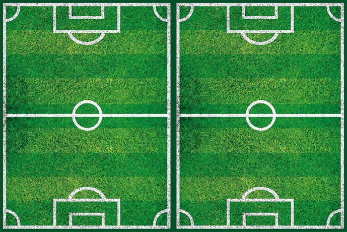Dětský plastový ubrus 120x180cm fotbal
