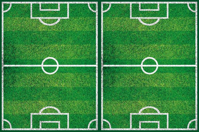 Dětský plastový ubrus 120x180cm fotbal