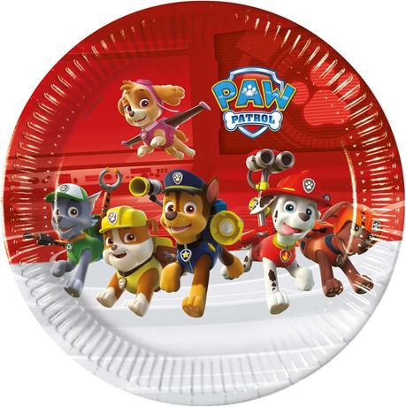 Papírový talíř 23cm Paw Patrol 8ks