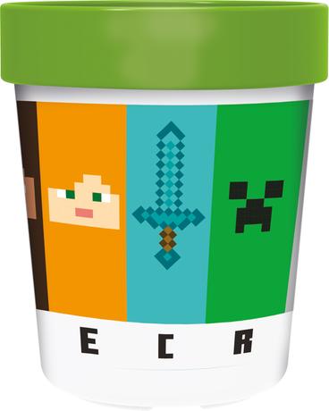 Plastový kelímek MINECRAFT 260ml protiskluzov...