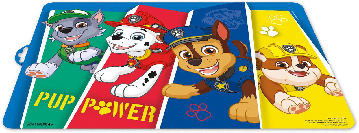 Plastové prostírání Paw Patrol 43x28cm modré